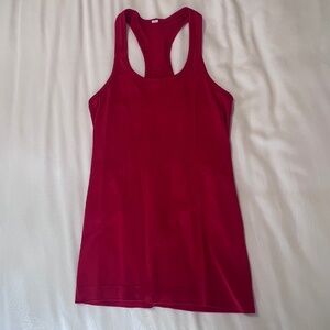 Lululemon Swiftly Tech Racerback red tank top, size 6